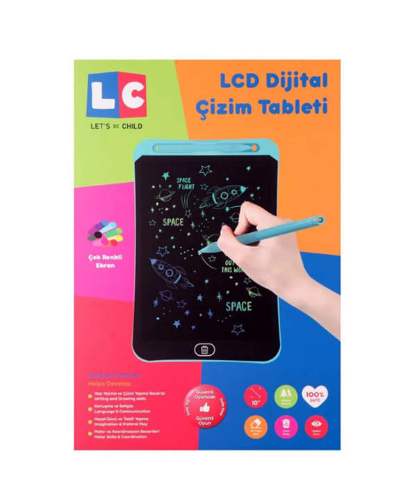 LC LCD Dijital Çizim Tableti 10 İnç