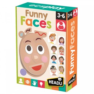 Headu Ecoplay Funny Faces (3-6 Yaş)